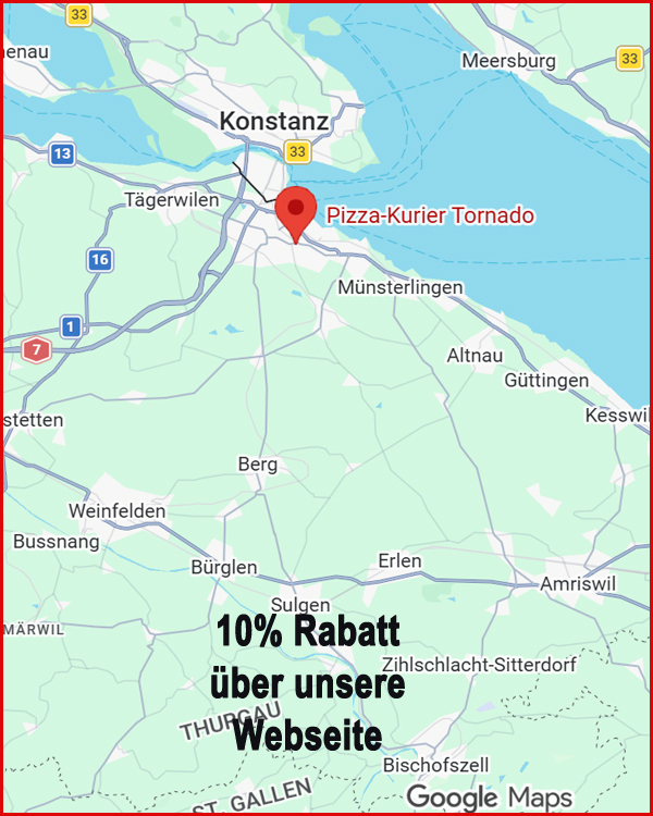 Pizza Kurier Tornado Kreuzlingen